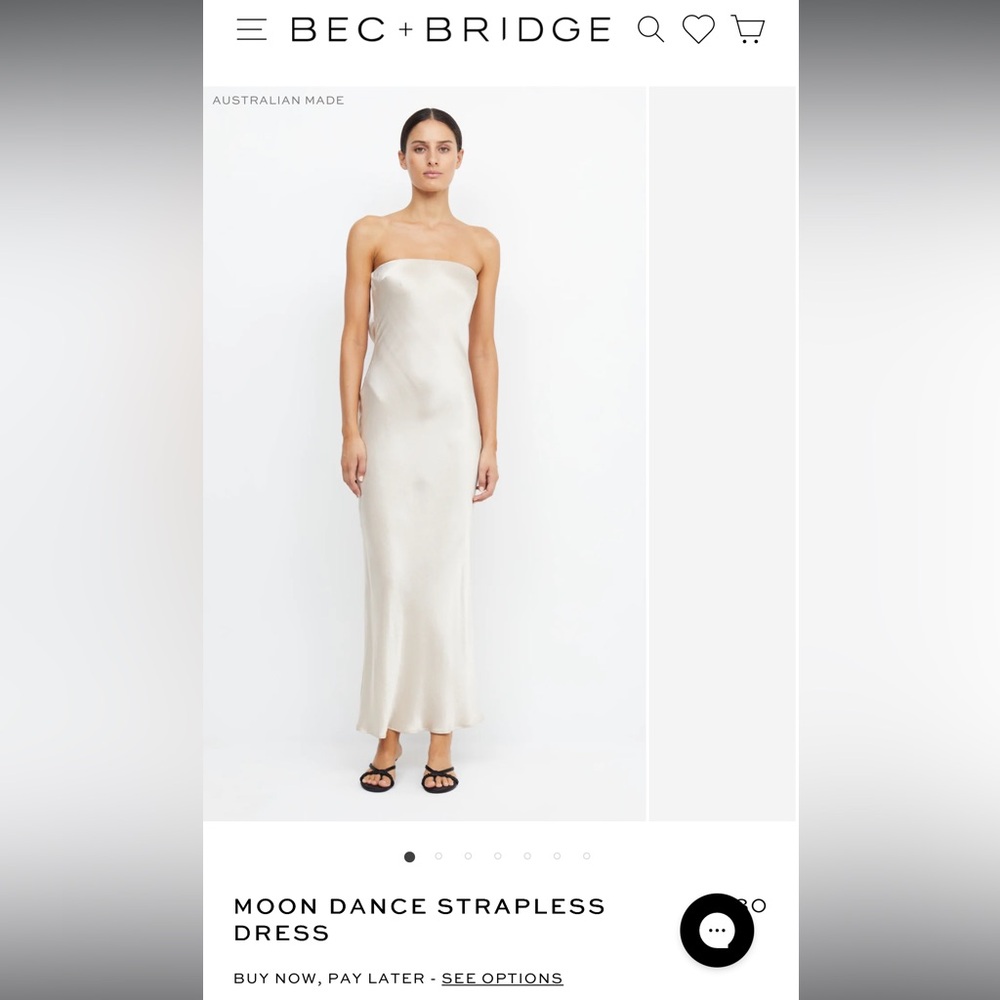 Bec + Bridge Strapless Dress